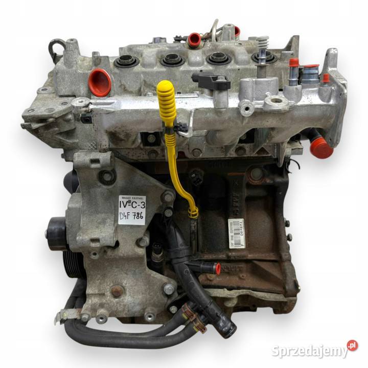 SILNIK D4F786 Renault Clio III Modus 12 TCE T lubelskie Chełm