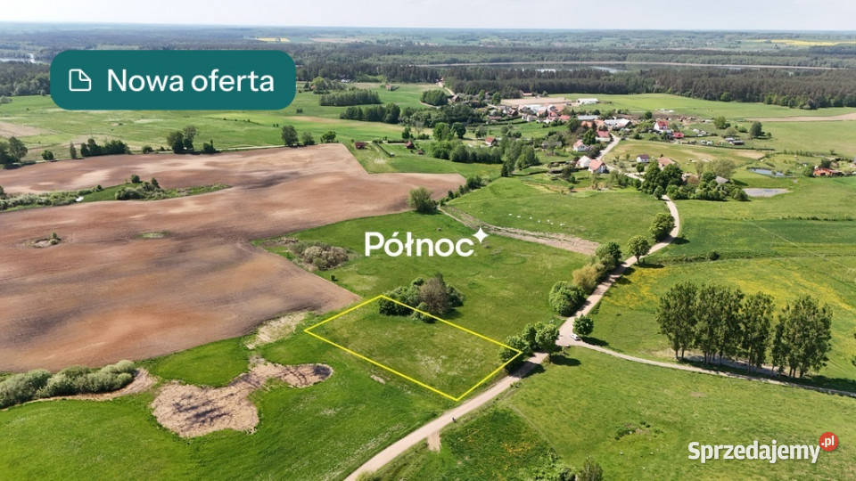Działka budowlana Czerwonka jez Sawinda Wielka Sprzedaż