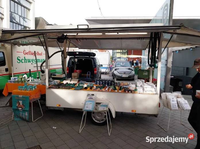 Przyczepka warzywniak handlowa sprzedażowa Zielona Góra sprzedam