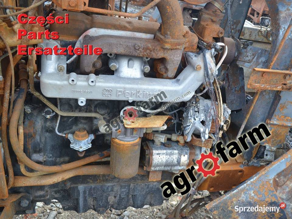 Massey Ferguson 390 części skrzynia biegów oś Byków