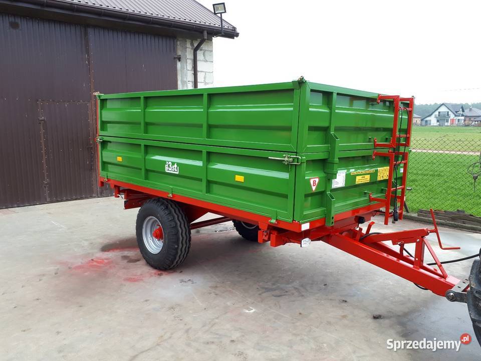 Przyczepa wywrotka 3 stronny wywrot Krajęczyn