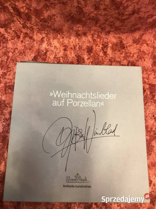 Talerz Rosenthal Bjrn Wiinblad Kolędy na Kielce sprzedam
