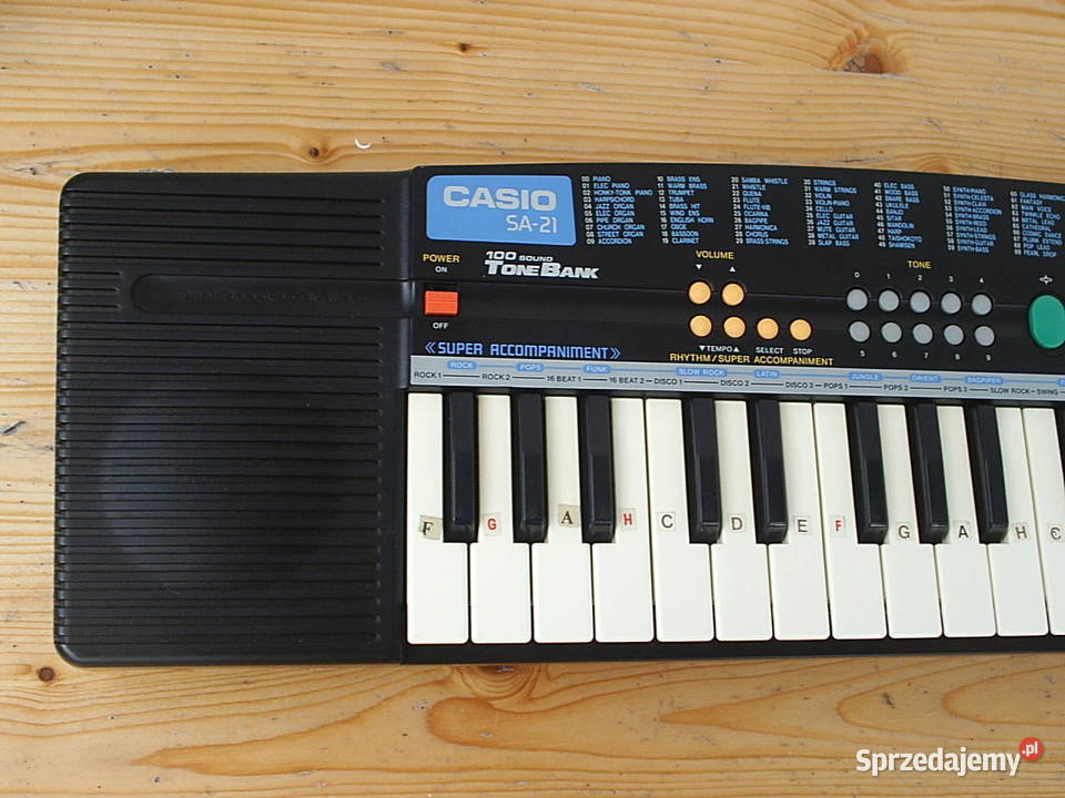 Keyboard dzieci Casio SA21 Kłodzko