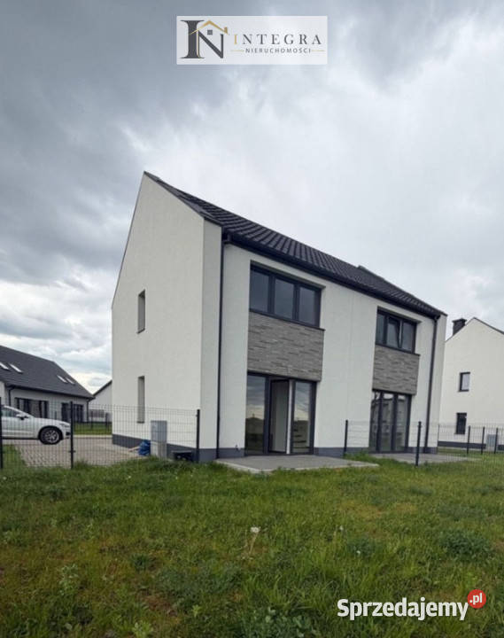 Nowoczesny bliźniak 60 m 3 pokoje Ogród Grabiny 60m2