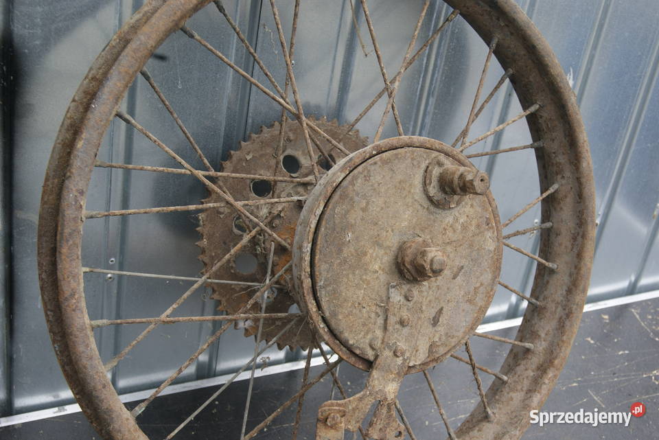 TYŁ KOŁO MOTOSACOCHE TERROT AJS MOTO GUZZI Rybnik