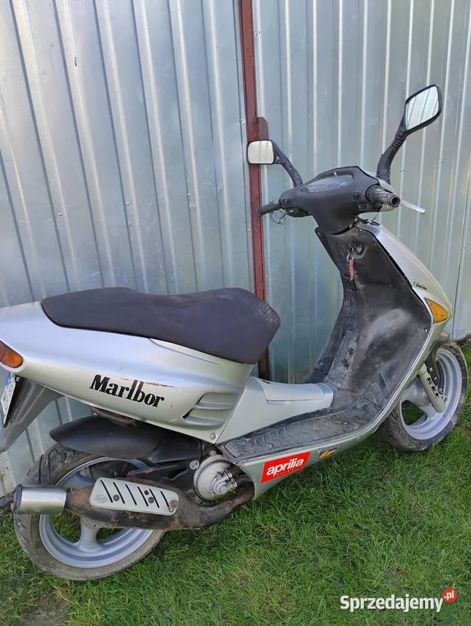 Skuter Aprilia LC 50 srebrny Łańcut sprzedam