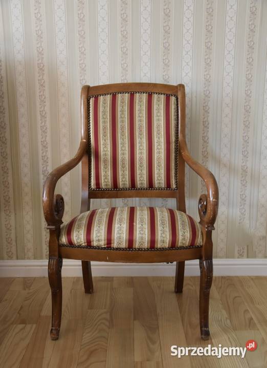 Fotel w stylu Biedermeier sprzedam