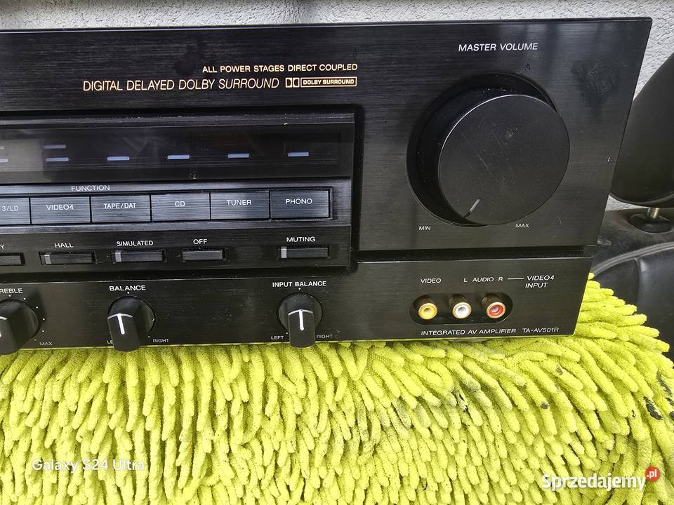 mocny wzmacniacz sony taav501r 2x110w