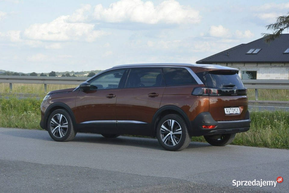 Peugeot 5008 15 BlueHDI doinwestowany gwarancja światła do jazdy dziennej Sędziszów Małopolski