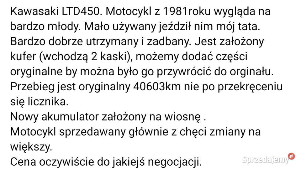 Sprzedam nieuszkodzony Kępno