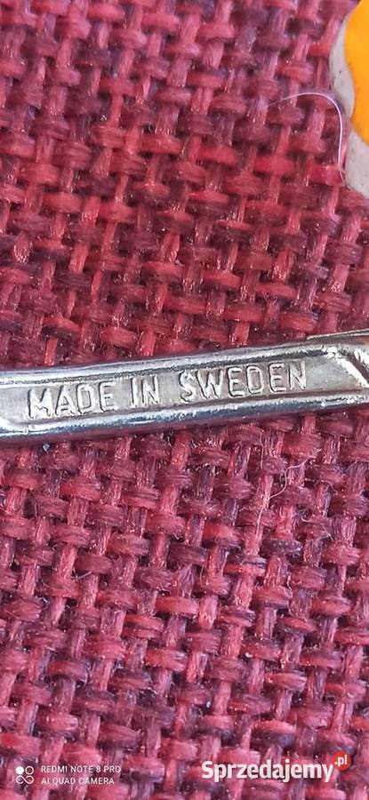 Widelec do ciasta Plater Z różą Made in Sweden pomorskie Gdańsk