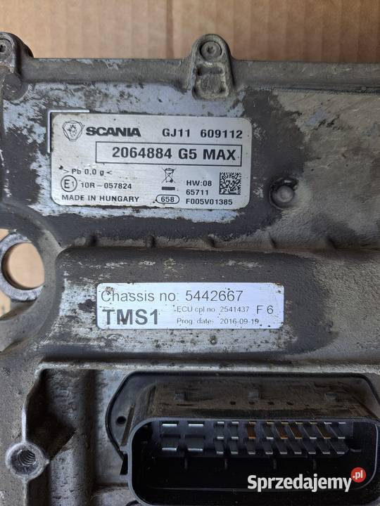 Sterownik skrzyni biegów TMS1 2064884 G5 Scania Staszów sprzedam