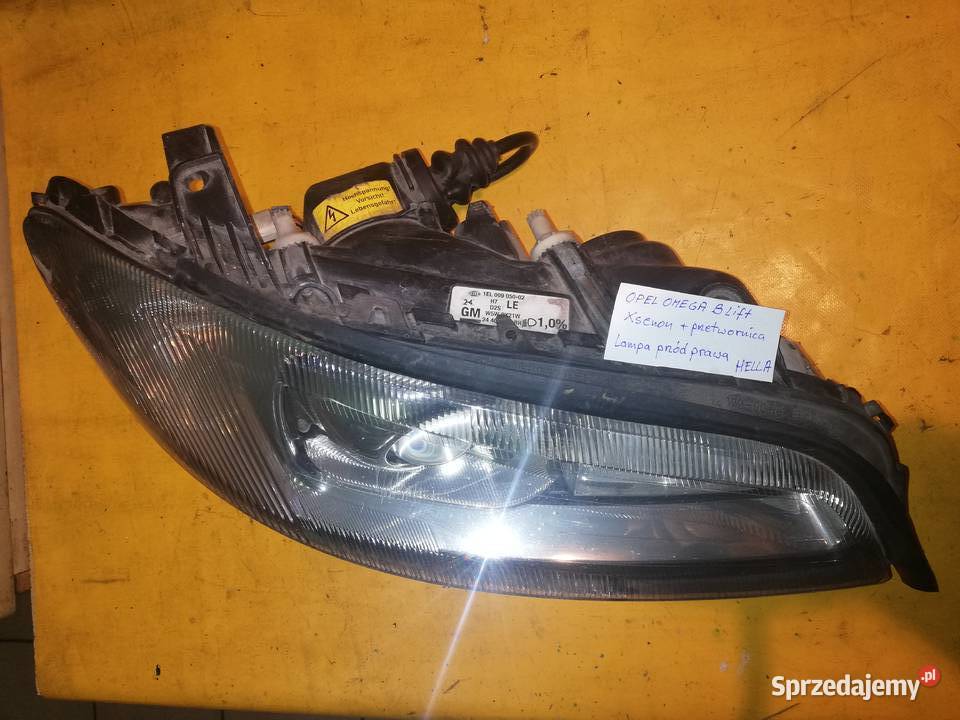 lampa przód prawa Xsenon Opel Omega B Lift r9903 Piotrków Trybunalski