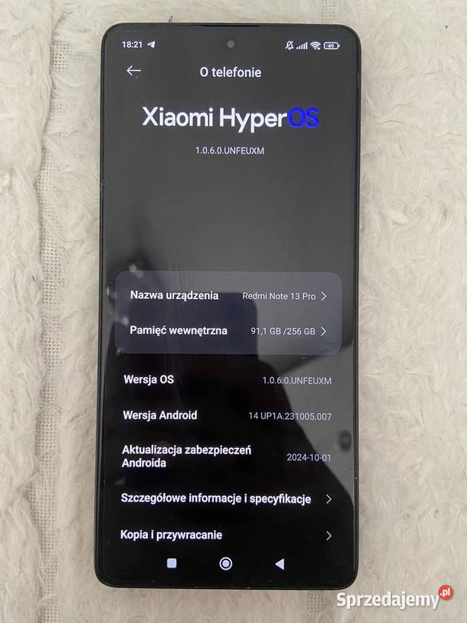 Xiaomi Redmi Note 13 Pro 256GB Radom
