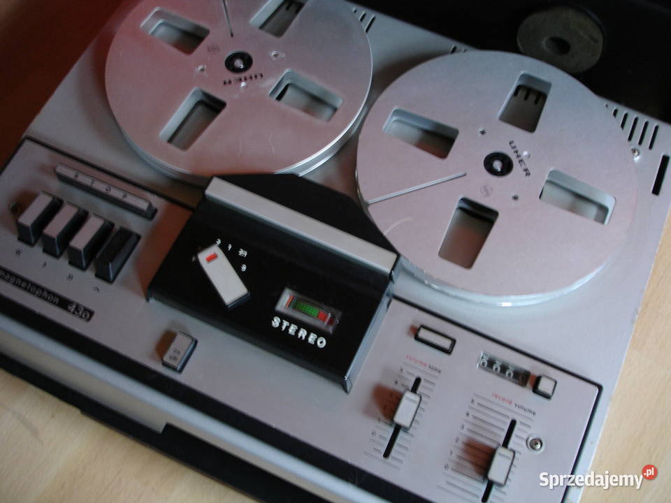 Magnetofon szpulowy TELEFUNKEN MAGNETOPHON 430 Zielona Góra