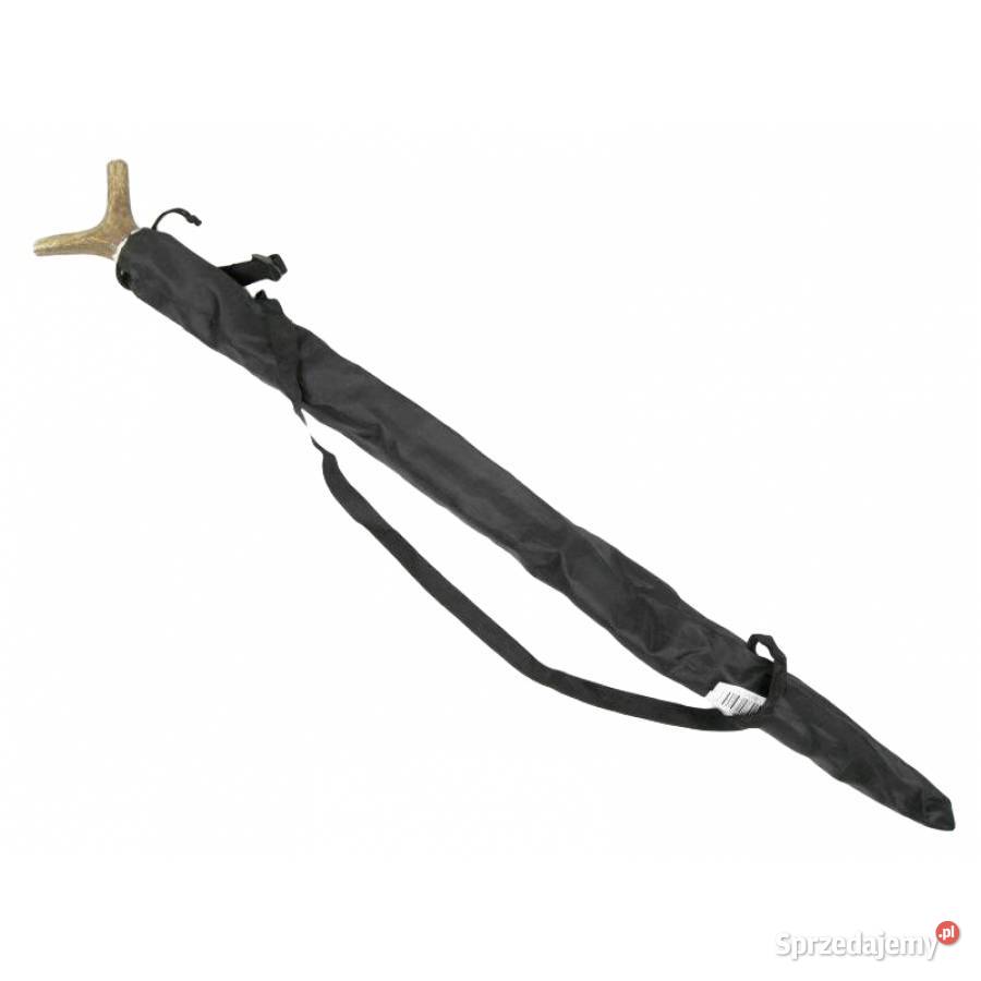 Forkiet pastorał do broni końcówka z poroża wielkopolskie Trzcianka