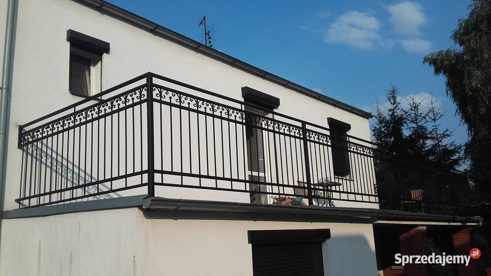 Balustrada kuta balkonowa balustrady kute płot Ogrodzenia i bramy Poznań sprzedam