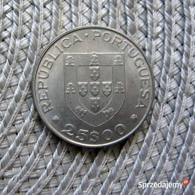 Portugalia 25 Escudos 1982r Międzynarodowy Osób wielkopolskie Kalisz