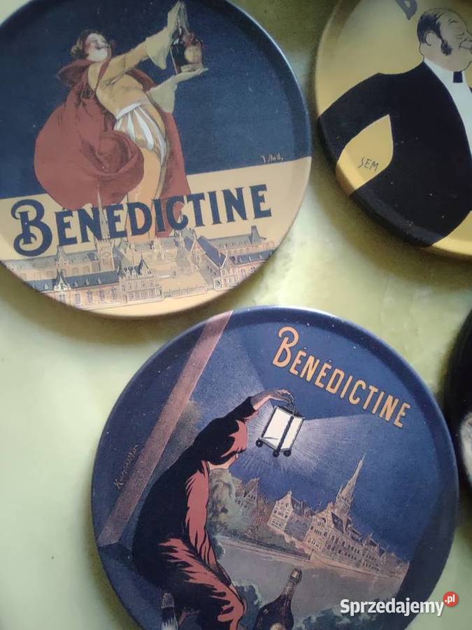 Podkładki pod kieliszki Francja likier Gniezno sprzedam