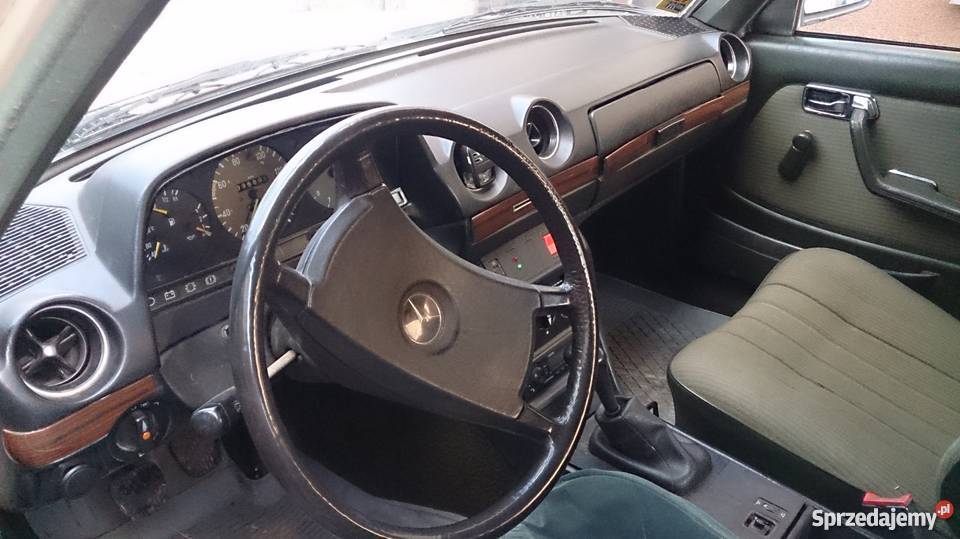 Mercedesa 123 pojemność 240D 2400cm3