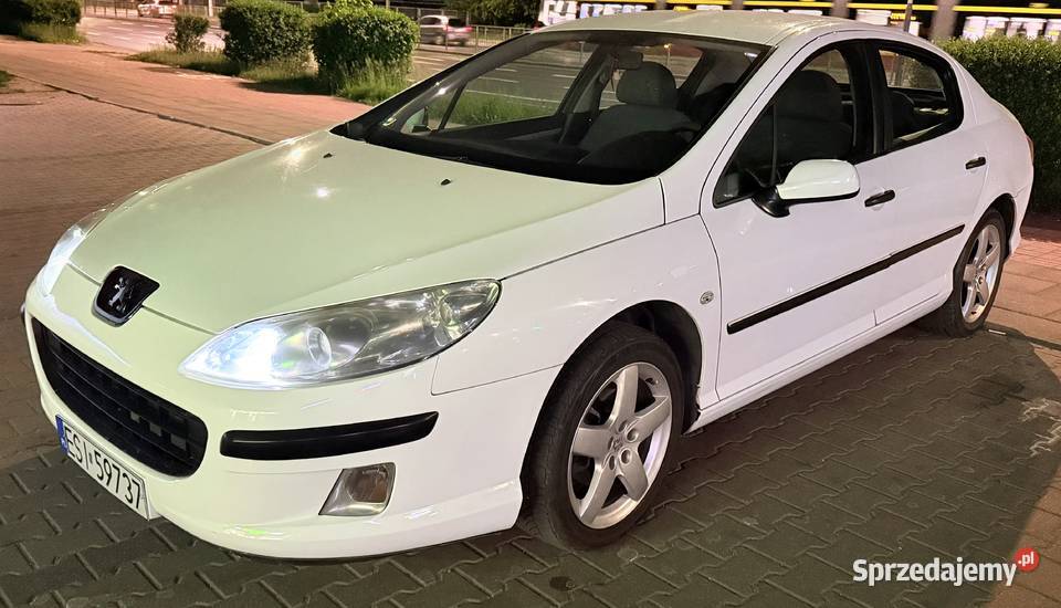 Zadbany Peugeot 407 16 HDi ASR (kontrola trakcji) Łódź