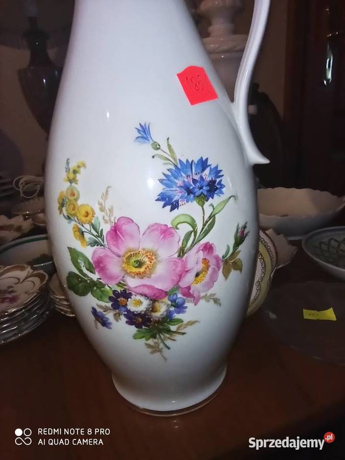 Dzbanek do wody z bukietami kwiatów Hackefors Gdańsk