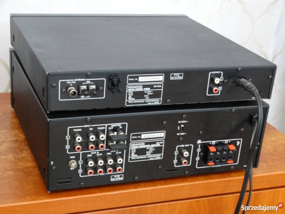 Wzmacniacz i tuner Kenwood KA-747 i KT-747sprawny WYSYŁKA Jasło