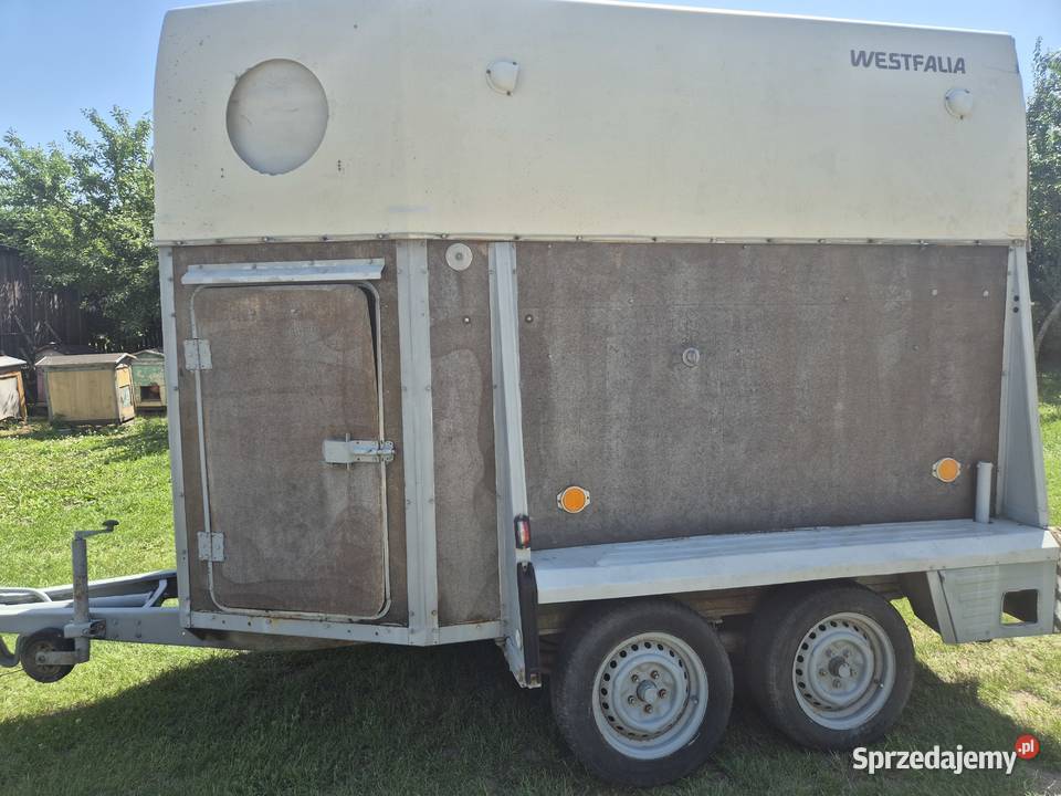 Przyczepa do przewozu koni KoniowózWESTFALIA z Orzysz