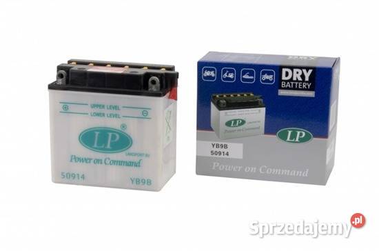 Akumulator motocyklowy Landport YB9B MA 12V 9Ah Gdynia sprzedam