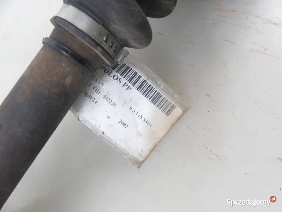PÓŁOŚ PRAWA PRZEDNIA SAAB 93 I 22 TiD Półosie