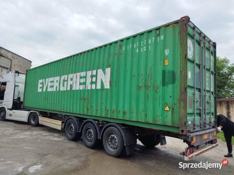 kontener morski 12m 40 HC STRZELIN