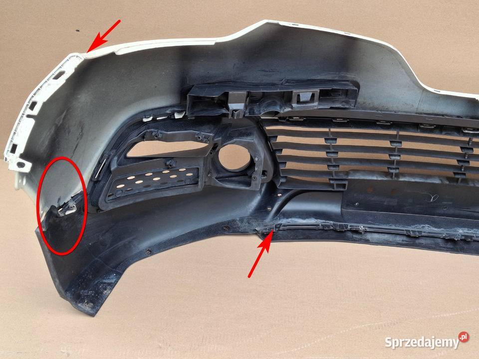 RENAULT CAPTUR ZDERZAK PRZÓD PRZEDNI DOKŁADKA Bieleń sprzedam