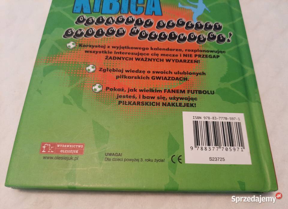 Notatnik kibica Olesiejuk 2012 Książeczki dzieci ISBN 9788377705971 Czeladź