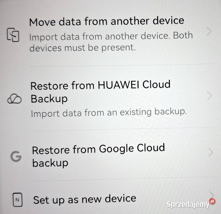 Smartfon Huawei P30 Lite 4128GB MARLX1A Biały warmińsko-mazurskie Giżycko