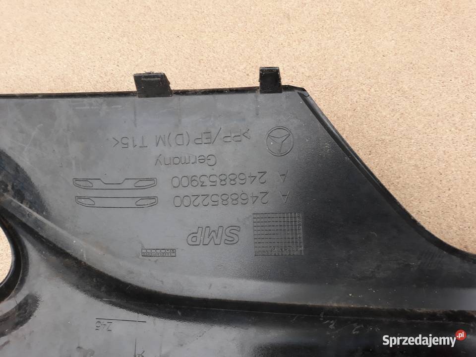 MERCEDES W246 AMG DYFUZOR SPOILER ZDERZAKA TYŁ Międzychód