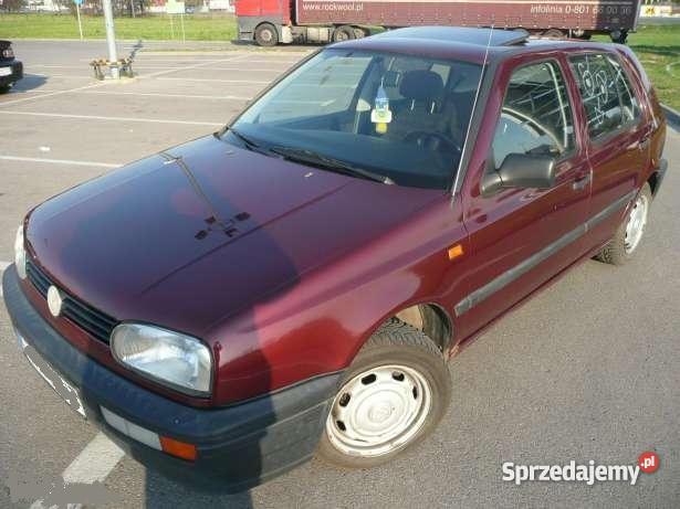VOLKSWAGEN GOLF III 16 EUROPE 5 drzwiowy Golf mazowieckie Warszawa