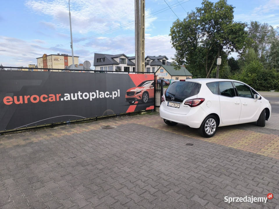 Opel Meriva 16 CDTi 95 II 2010 podgrzewane fotele Meriva Łuków