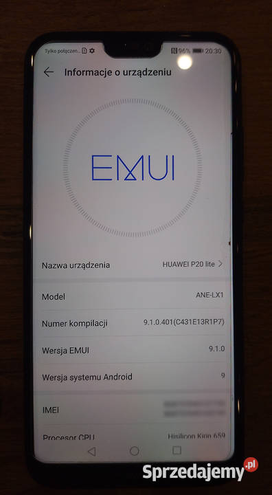 Huawei P20 Lite w stanie śląskie Sosnowiec