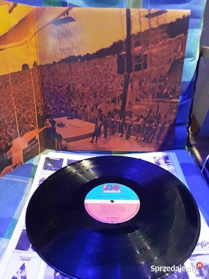 Archiwalne wykopalisk rocka WOODSTOCK 1969r 3 LP Rzeszów