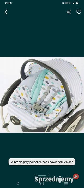 Leżaczek Bujaczek gracco