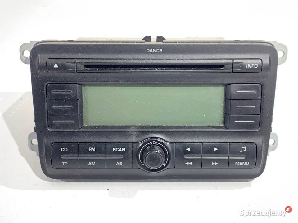 RADIO SKODA FABIA II 5J0035161A 0614 ODTWARZACZ Sprzęt audio fabryczny sprzedam