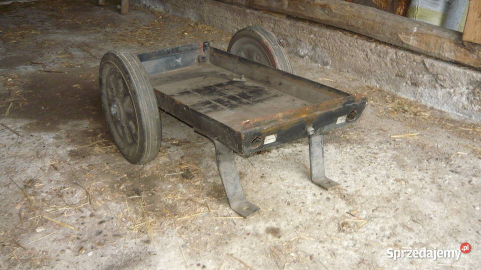 Wózek 85 x 45 taczka ośka z kołami Sokółka