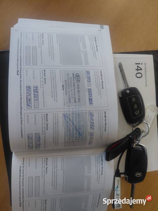 HYUNDAI i40 2017r 16 16V 135 Przeb101 tempomat Jelenia Góra