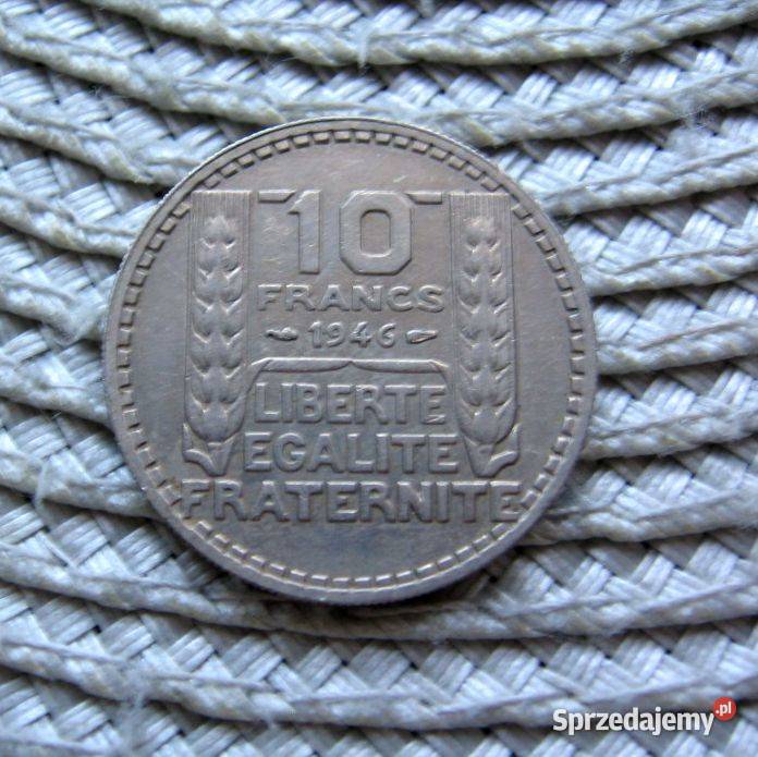 Francja 10 Frank 1946r Kalisz sprzedam
