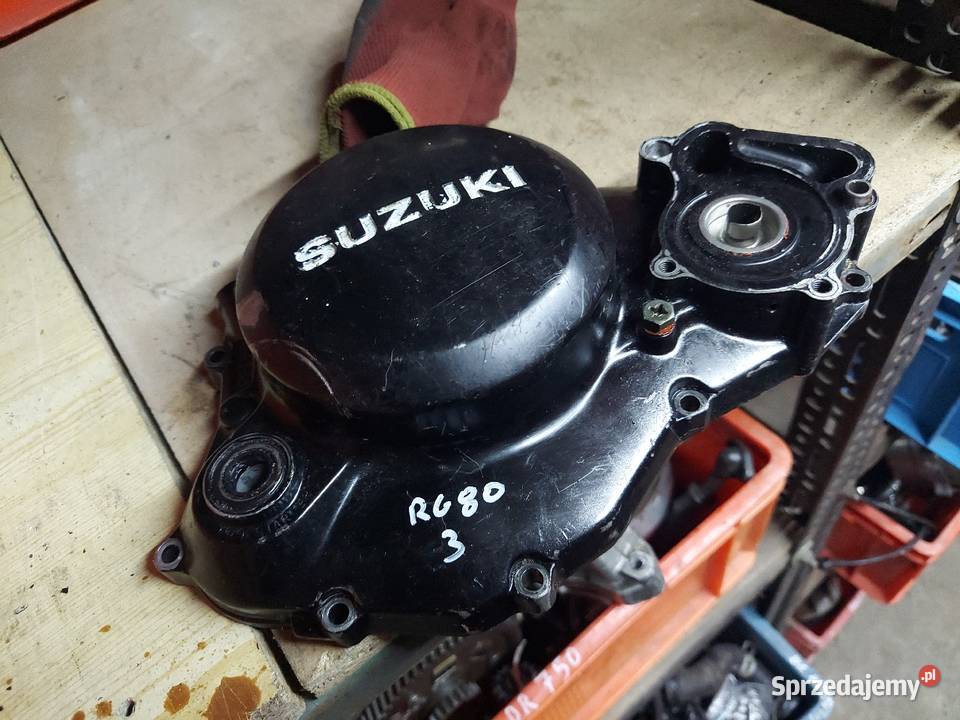 Suzuki RG 80 pokrywa kapa dekiel prawa sprzęgła Jelenia Góra