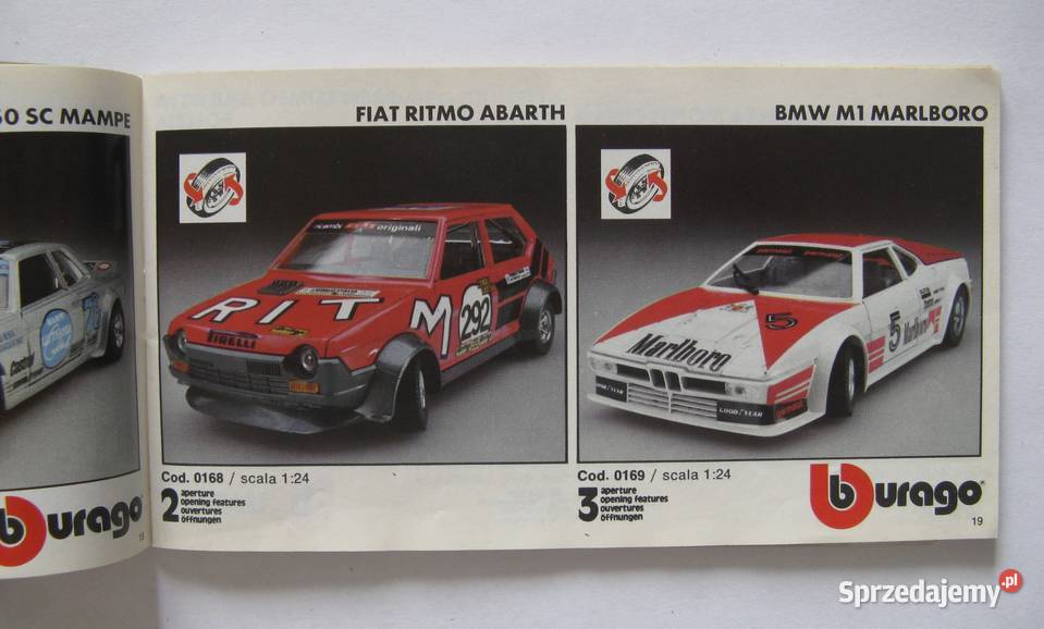 Burago katalog z 1981 Dąbrowa Górnicza