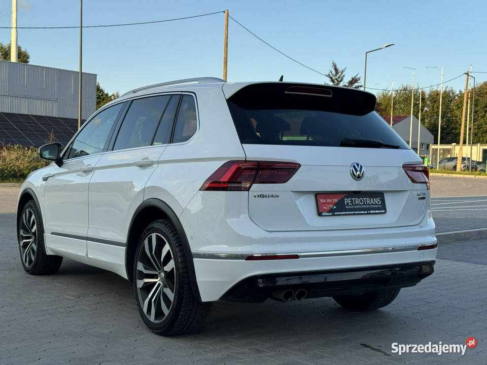 Volkswagen Tiguan 20 TDI 150 RLINE 4Motion kamera cofania warmińsko-mazurskie Mrągowo