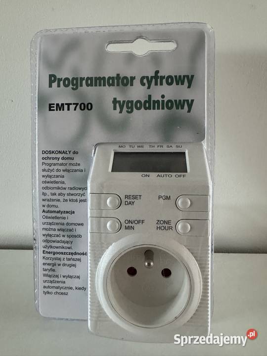 Programator cyfrowy tygodniowy EMT700 nowy Poznań