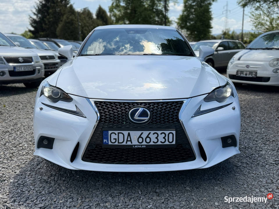 Lexus IS 300h 25 hybryda FSport navi kamera klimatyzacja Łodygowice sprzedam