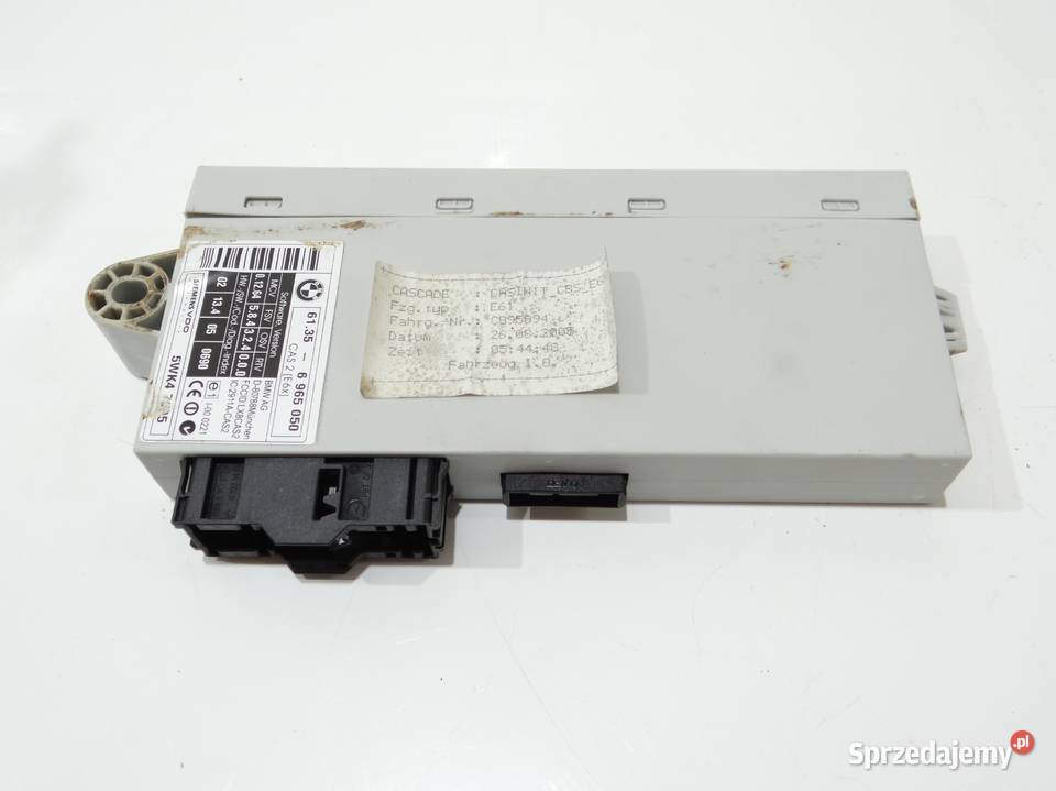 MODUŁ STEROWNIK CAS BMW 5 E60 E61 6965050 osobowe Strzyżewice sprzedam